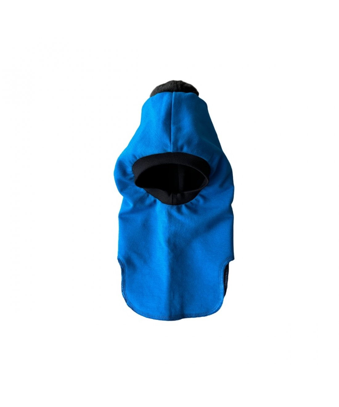 Back POMPOM hat helmet (Blue)